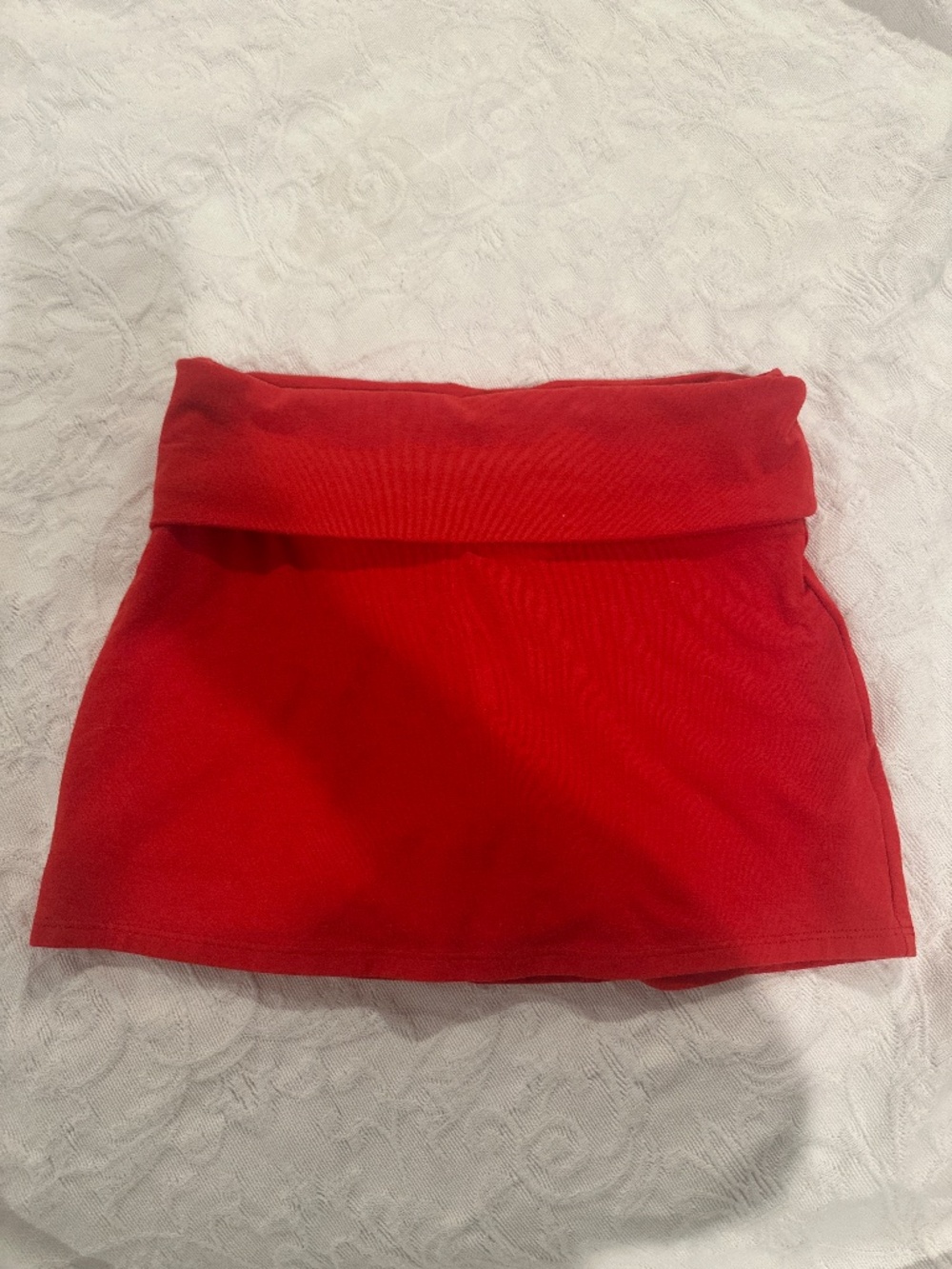 PINK Victoria’s Secret Red Mini Skort with Built-In Shorts Size XS